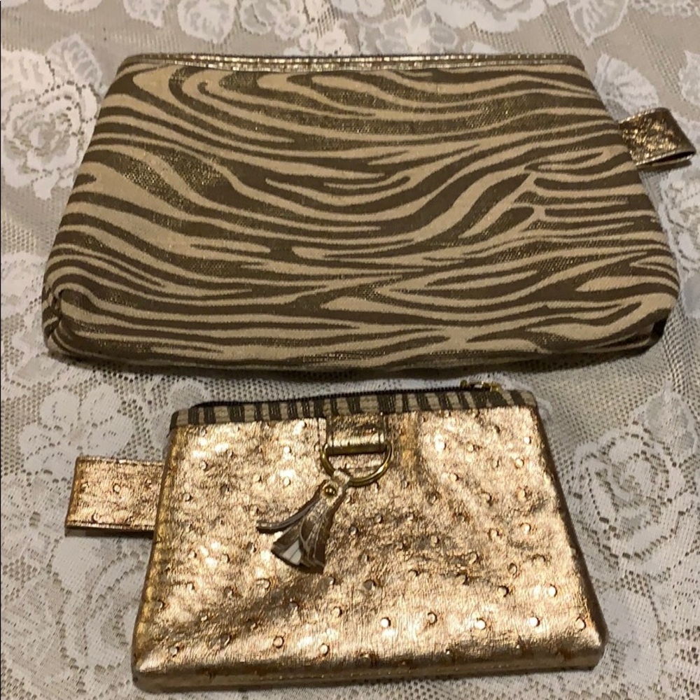 Modell  two cosmetics bag .